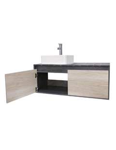 Gabinete Flotante Para Baño Con Lavamanos Y Llave OLIVIA - tienda en línea