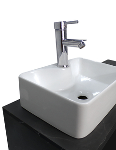 Gabinete Flotante Para Baño Con Lavamanos Y Llave OLIVIA - comprar en línea