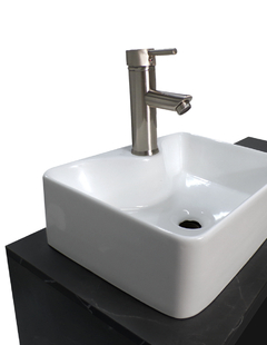 Gabinete Flotante Para Baño Con Lavamanos Y Llave OLIVIA - tienda en línea