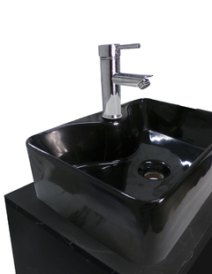 Imagen de Gabinete Flotante Para Baño Con Lavamanos Y Llave OLIVIA