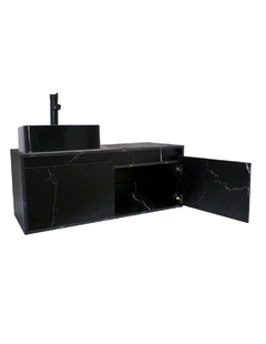 Imagen de Gabinete Flotante Para Baño Con Lavamanos Y Llave OLIVIA