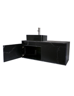 Gabinete Flotante Para Baño Con Lavamanos Y Llave OLIVIA