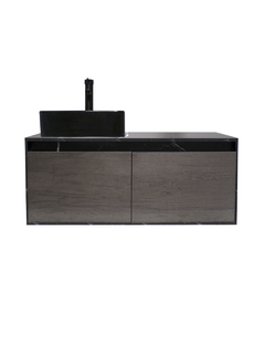 Gabinete Flotante Para Baño Con Lavamanos Y Llave OLIVIA - Decomobil