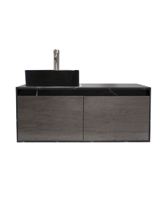 Gabinete Flotante Para Baño Con Lavamanos Y Llave OLIVIA - Decomobil