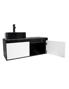 Gabinete Flotante Para Baño Con Lavamanos Y Llave OLIVIA - Decomobil