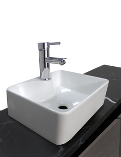 Gabinete Flotante Para Baño Con Lavamanos Y Llave OLIVIA - comprar en línea