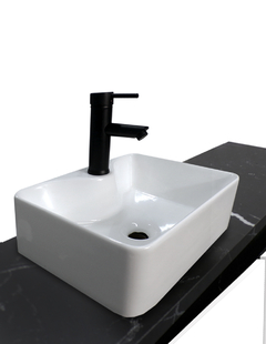 Gabinete Flotante Para Baño Con Lavamanos Y Llave OLIVIA - tienda en línea