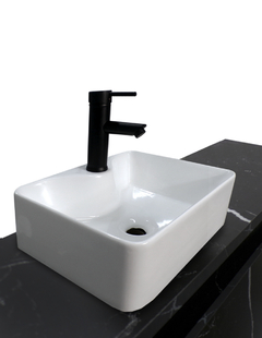 Imagen de Gabinete Flotante Para Baño Con Lavamanos Y Llave OLIVIA