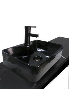 Gabinete Flotante Para Baño Con Lavamanos Y Llave OLIVIA