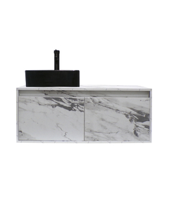 Gabinete Flotante Para Baño Con Lavamanos Y Llave OLIVIA - comprar en línea