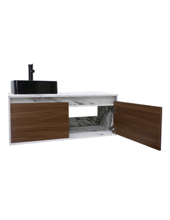Gabinete Flotante Para Baño Con Lavamanos Y Llave OLIVIA - comprar en línea