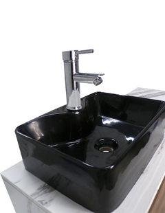 Gabinete Flotante Para Baño Con Lavamanos Y Llave OLIVIA