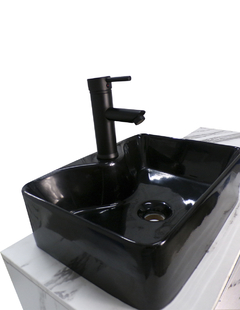 Imagen de Gabinete Flotante Para Baño Con Lavamanos Y Llave OLIVIA