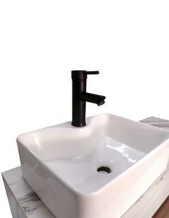 Gabinete Flotante Para Baño Con Lavamanos Y Llave OLIVIA - tienda en línea