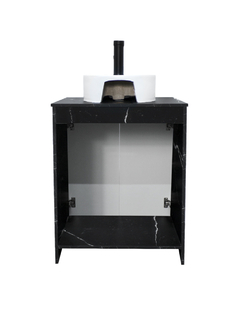 Gabinete Para Baño Con Lavabo Y Llave VARENNA Minimalista - Decomobil