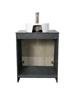 Gabinete Para Baño Con Lavabo Y Llave VARENNA Minimalista - Decomobil