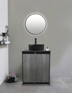Imagen de Gabinete Para Baño Con Lavabo Y Llave VARENNA Minimalista