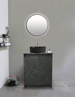 Imagen de Gabinete Para Baño Con Lavabo Y Llave VARENNA Minimalista