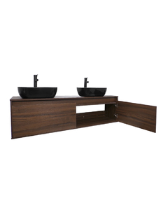 Gabinete Para Baño Con Doble Lavabo ANTON Minimalista - comprar en línea