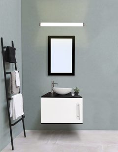Gabinete De Baño Para Lavabo AGNES Con Lampara Y Espejo - comprar en línea