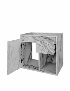 Gabinete Flotante Para Baño CARINA Sin Llave Ni Ovalín - tienda en línea