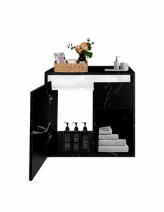 Gabinete Flotante Para Baño CARINA Sin Llave Ni Ovalín - comprar en línea
