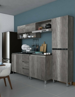 Cocina Integral OLIVO Con Parrilla Premium Minimalista en internet