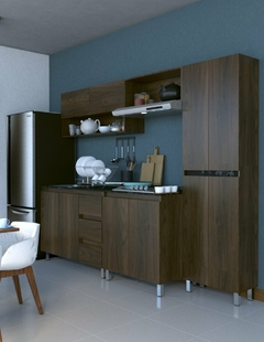 Imagen de Cocina Integral OLIVO Con Parrilla Premium Minimalista