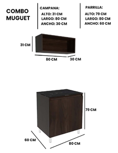 Cocina Integral Completa MUGUET Mueble Para Cocina - tienda en línea