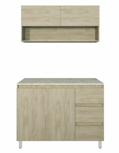 Cocina Integral AZALEA Con Alacena Superior E Inferior - comprar en línea