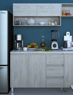 Cocina Integral AZALEA Con Alacena Superior E Inferior