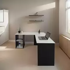 Escritorio en L Premium en internet