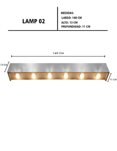 Lampara De Interiores Con Cubrefoco Decorativo WIDAD - comprar en línea