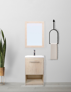 Gabinete Para Baño Con Espejo Decorativo PATTANI - Decomobil