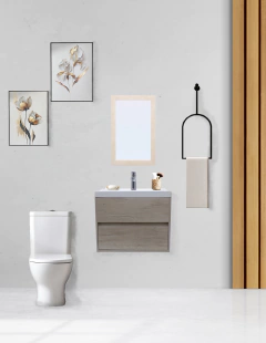 Gabinete Para Baño Con Lavamanos Y Espejo Decorativo SION - comprar en línea