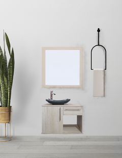 Gabinete De Baño Con Espejo Decorativo SOLEURA - comprar en línea