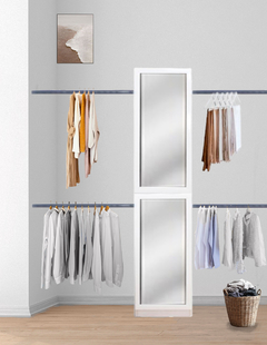 Closet Ropero Con Espejo Moderno Minimalista MILDRED