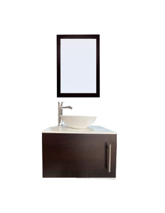 Gabinete para Baño con Ovalin Y Espejo Decorativo ZÚRICH - Decomobil