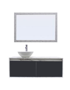 Gabinete De Baño Con Lavamanos Y Espejo Decorativo NYON - tienda en línea