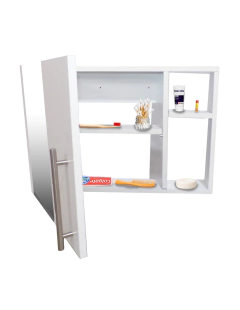 Combo Gabinete CARLINI Para Baño Con Lavamanos Y Monomando+botiquin - comprar en línea