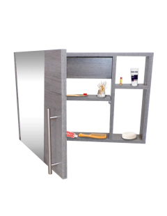 Combo Gabinete CARLINI Para Baño Con Lavamanos Y Monomando+botiquin - Decomobil