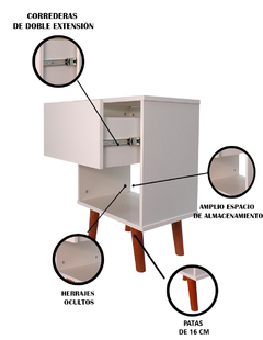 Buro Estilo Nórdico Rummi
