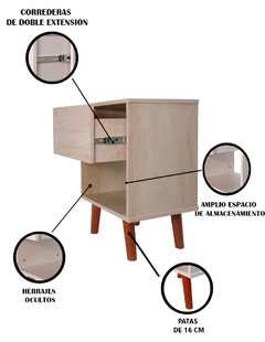 Buro Estilo Nórdico Rummi - comprar en línea
