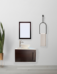 Gabinete para Baño con Ovalin Y Espejo Decorativo ZÚRICH - comprar en línea