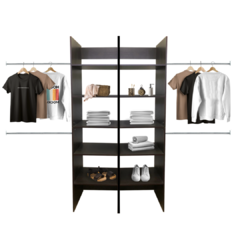 Closet Verona 2 Entrepañeras Premium Ajustable