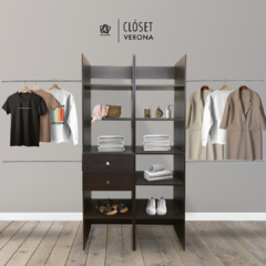 Closet Verona 2 Cajoneras Premium Ajustable - comprar en línea