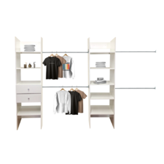 Closet Verona Completo Premium Ajustable - Decomobil