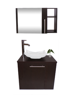 Combo Gabinete CARLINI Para Baño Con Lavamanos Y Monomando+botiquin en internet