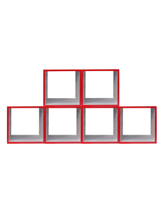 Librero Modular Cubos 6 - comprar en línea