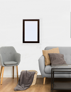 Espejo Rectangular Murano 60x40 Cm con Marco Minimalista - tienda en línea